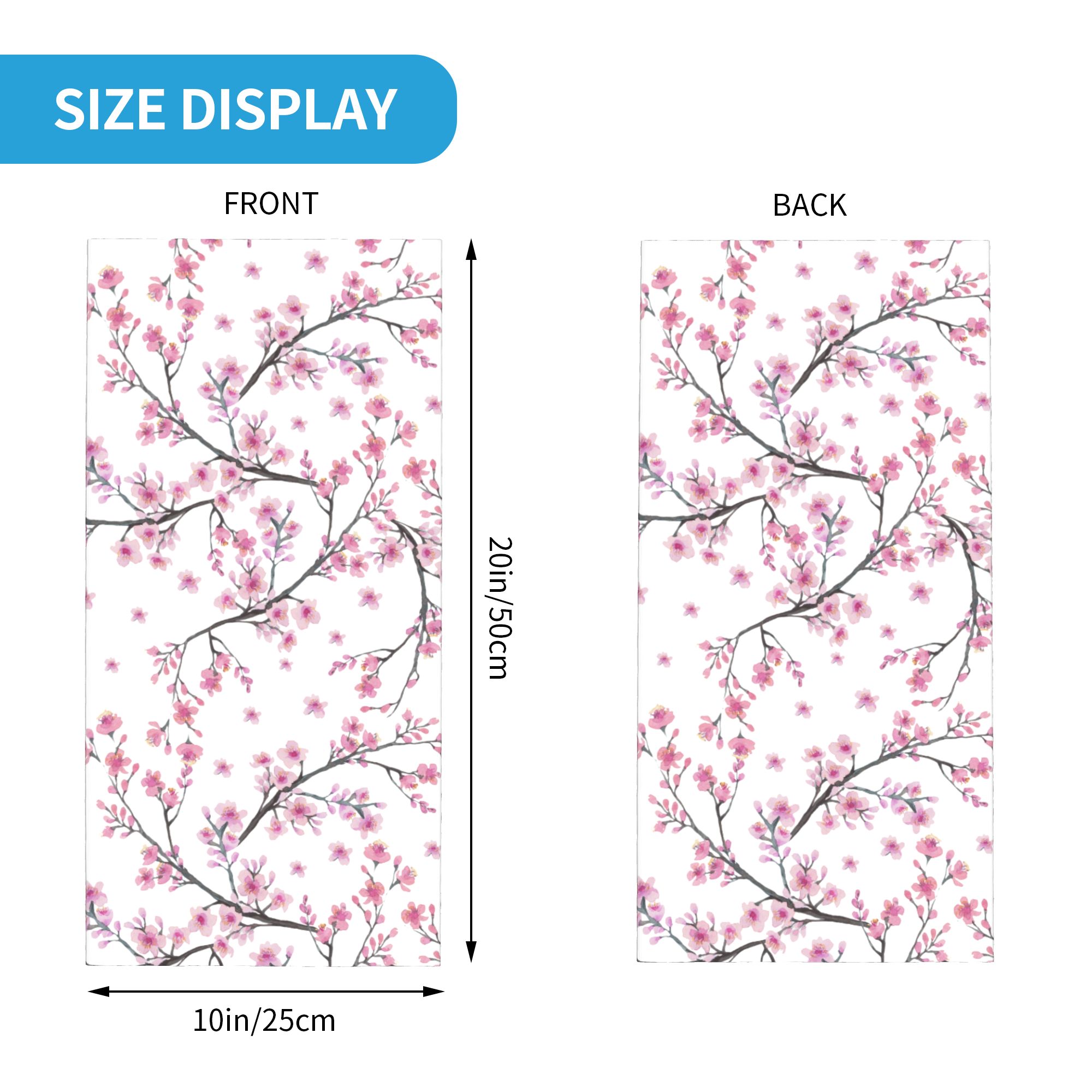 Japan Sakura Cherry Blossoms w - Neck Warmer Tube recension och pris