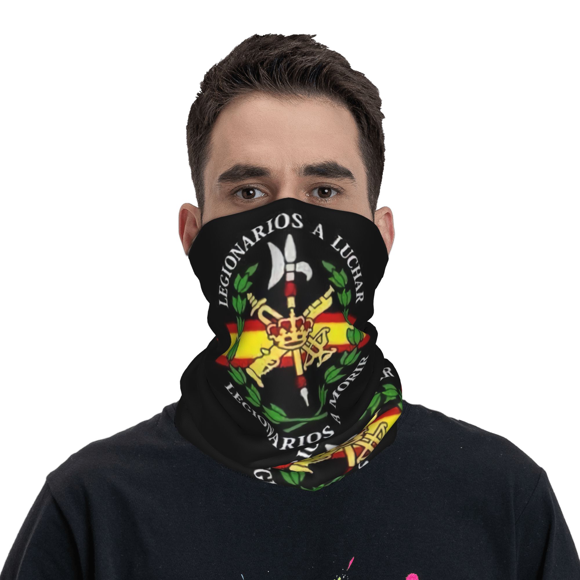 Custom Spanish Legion Bandana  - Neck Warmer Tube recension och pris