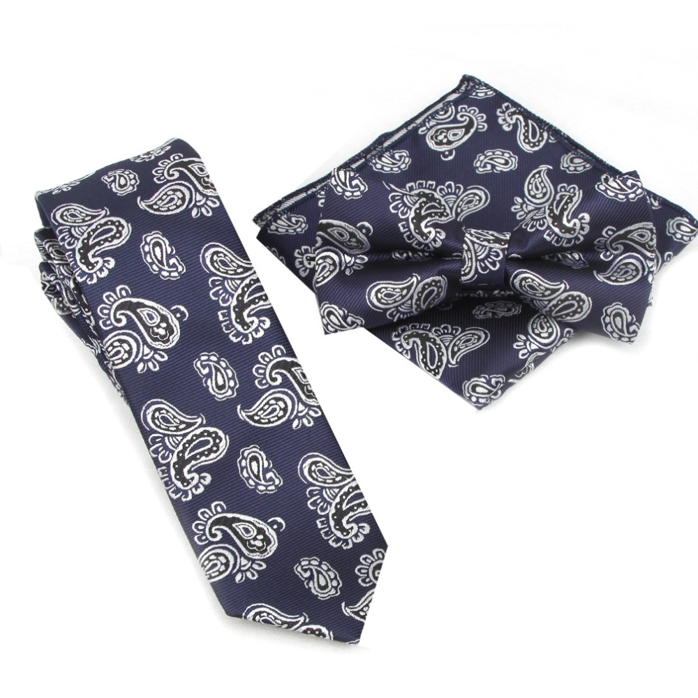 Camouflage Slim Bow Ties Set f - Skinny Tie Men recension och pris