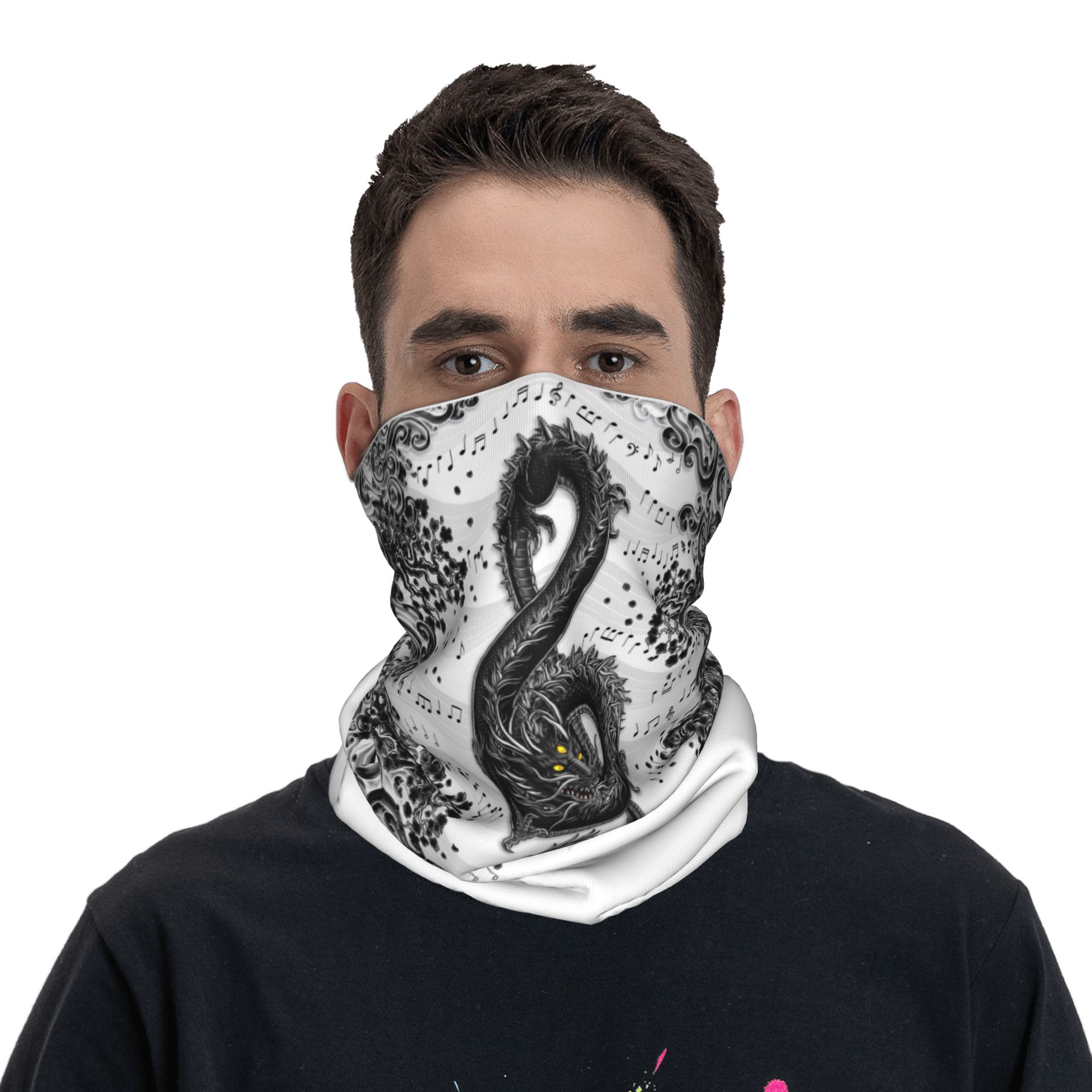 Custom Treble Clef Music Drago - Neck Warmer Tube recension och pris