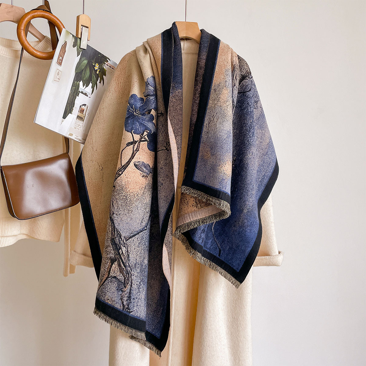 Women Imitation Cashmere Scarf - Pashmina Wrap Large recension och pris