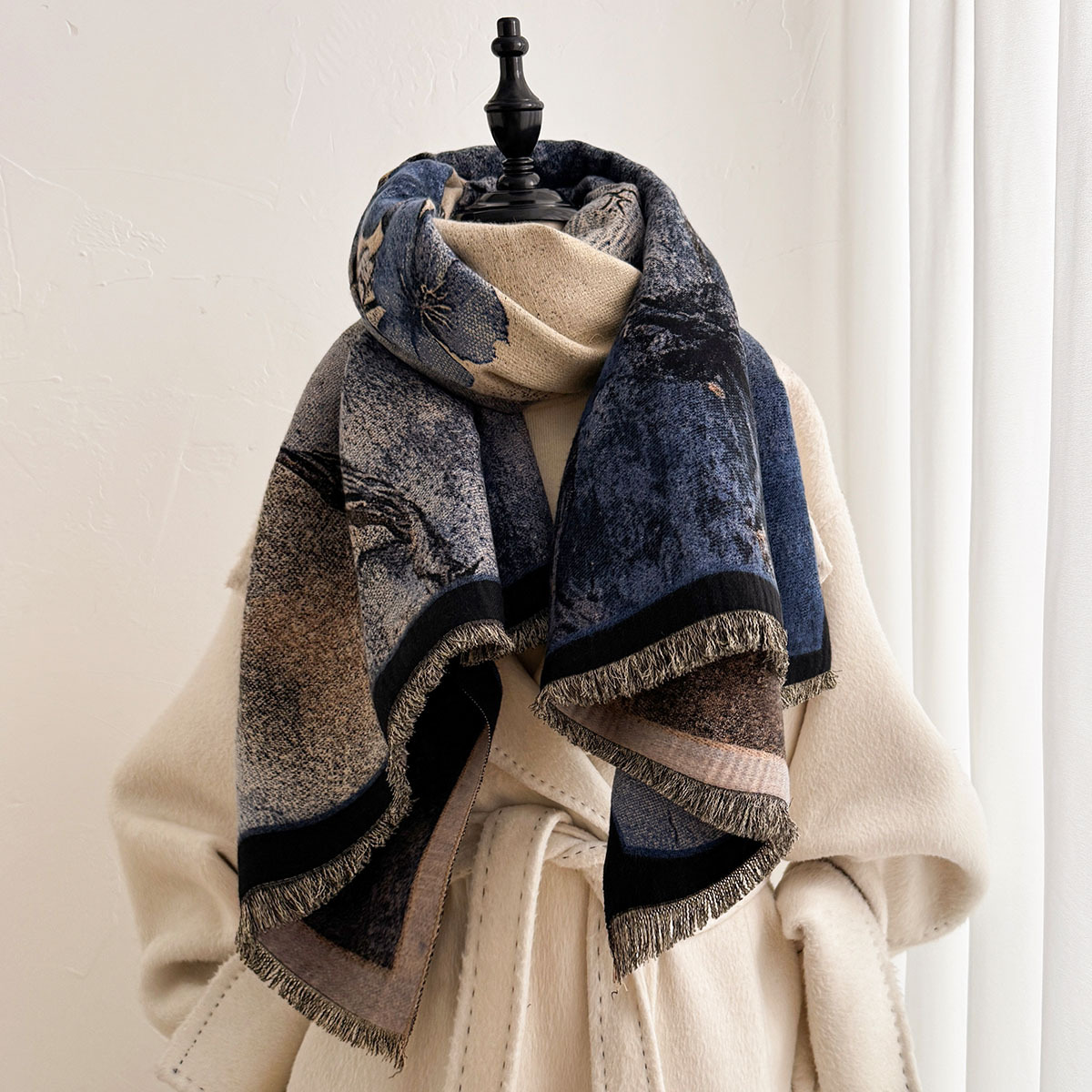 Women Imitation Cashmere Scarf - Pashmina Wrap Large recension och pris