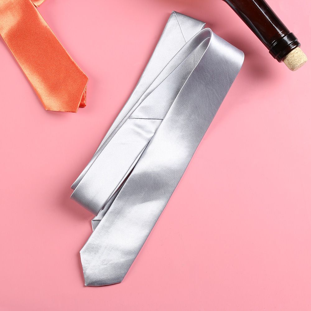 Fashion Skinny Plain Neck Neck - Skinny Tie Men recension och pris