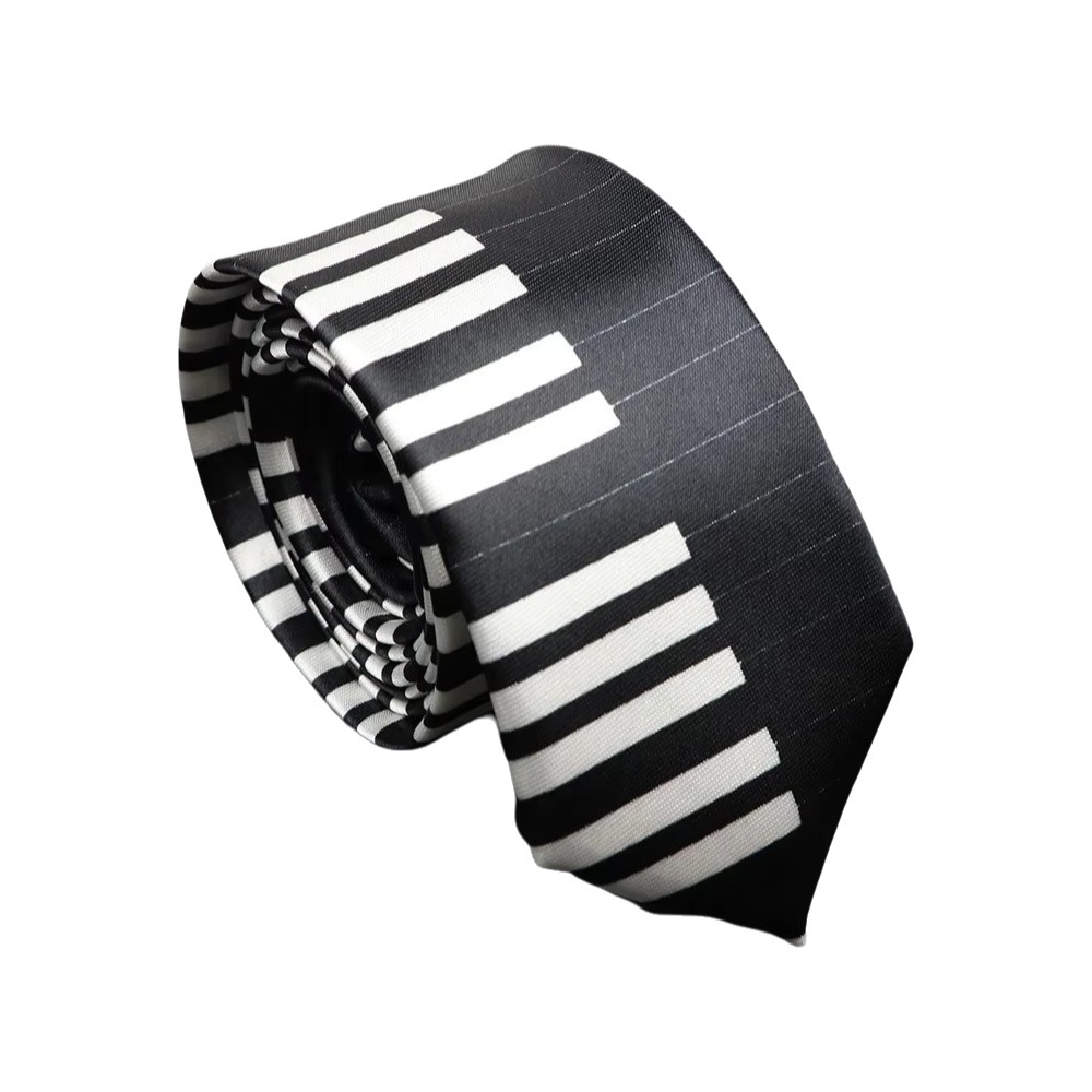Simple Skinny Piano Necktie Sl - Skinny Tie Men recension och pris