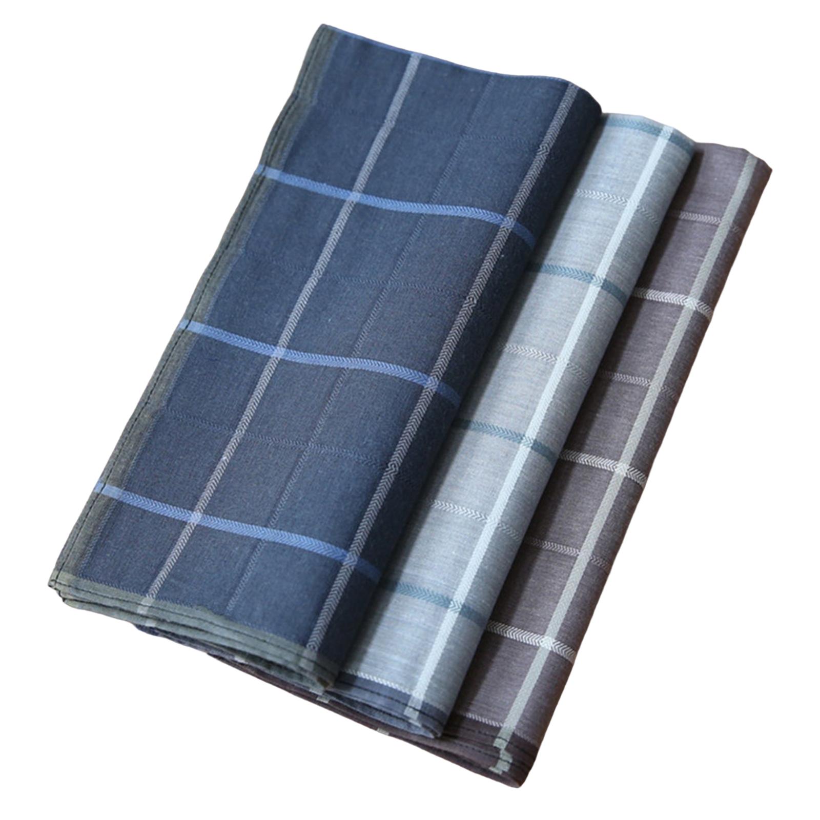 3 Pieces Men's Handkerchiefs C - Handkerchief Cotton Men recension och pris