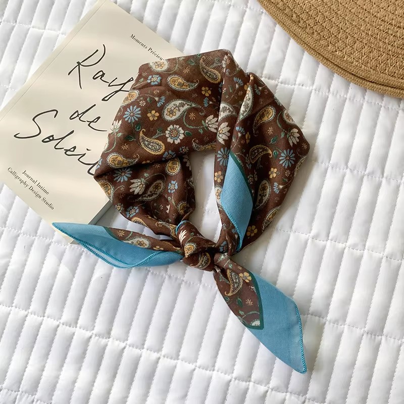 Cotton Feeling Kerchief Scarf  - Bandana Cotton recension och pris
