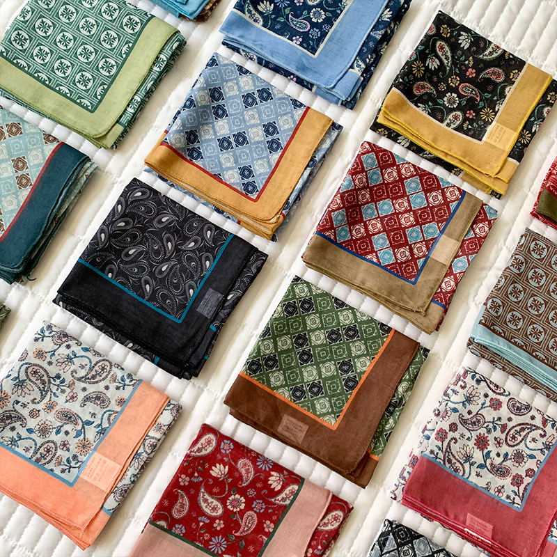 Cotton Feeling Kerchief Scarf  - Bandana Cotton recension och pris