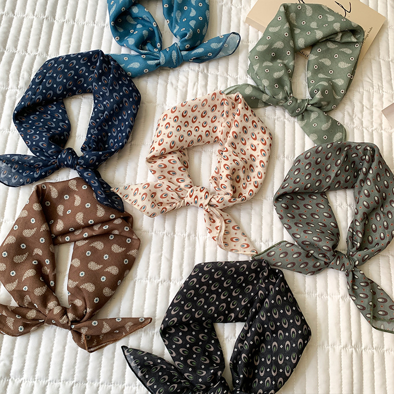 Cotton Feeling Kerchief Scarf  - Bandana Cotton recension och pris