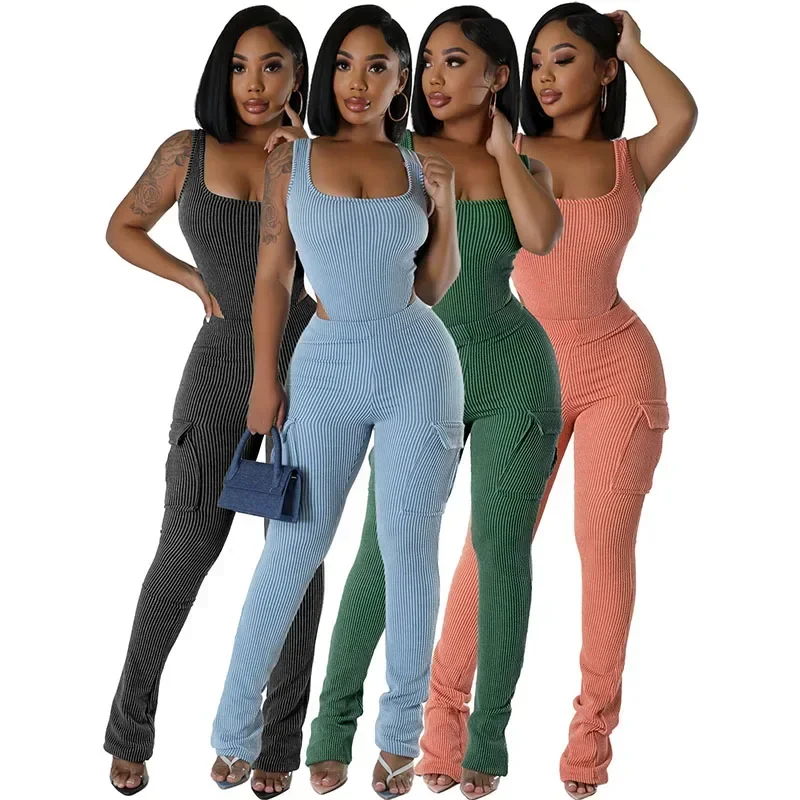 Knitted Ribbed Two Piece Set f - Pocket Square Set recension och pris