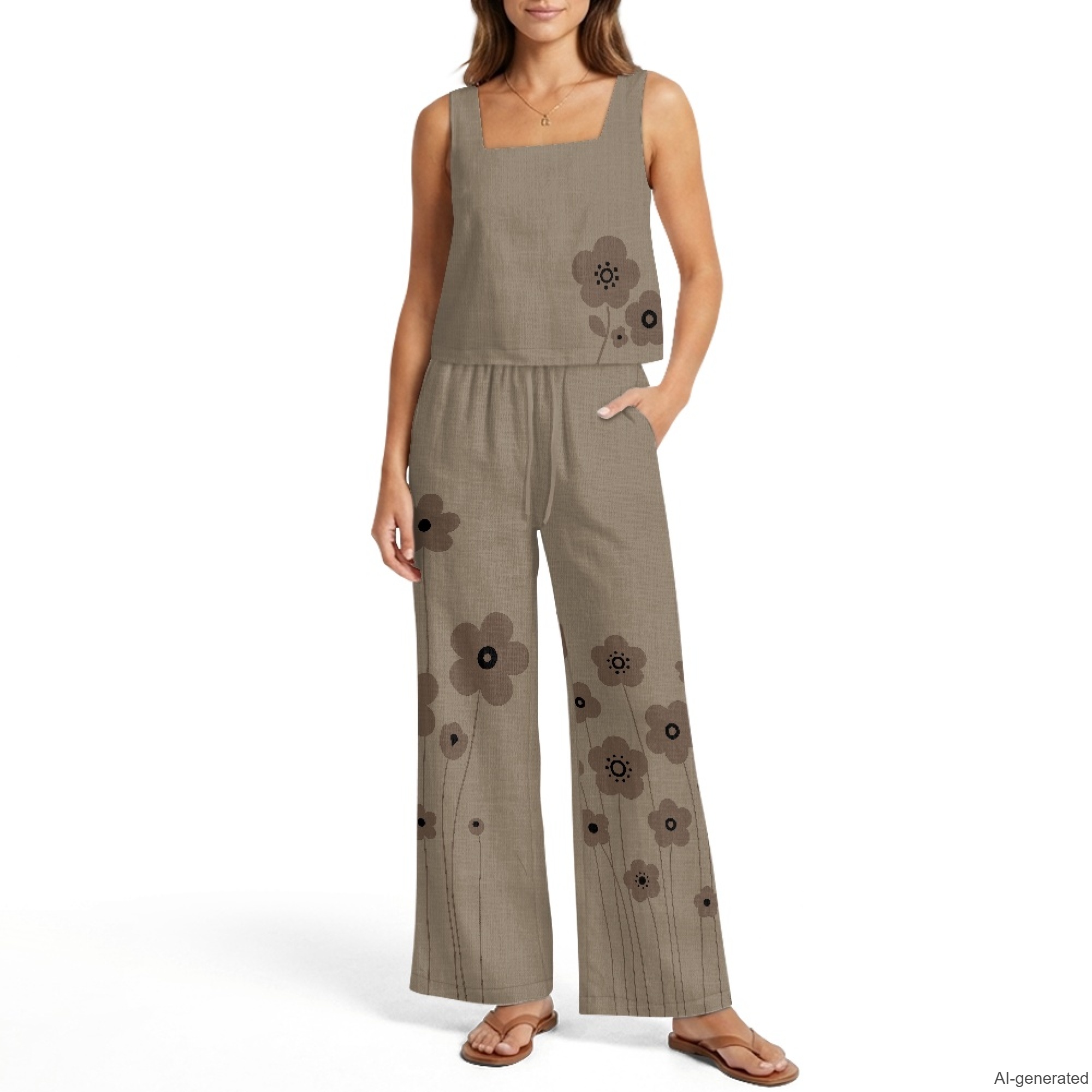 XIXIRIMIDO Women's Linen Two P - Pocket Square Set recension och pris